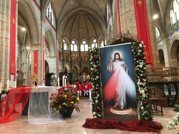 Why God created us with a free will? Divine Mercy feast in Cathedral