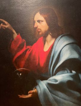 Jezus, zegenend (Rennes, museum schone kunsten)