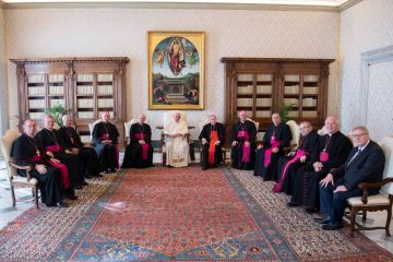 Nederlandse bisschoppen bij het Ad Limina bezoek vorig jaar