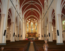 interieur van de kerk in Westbeemster