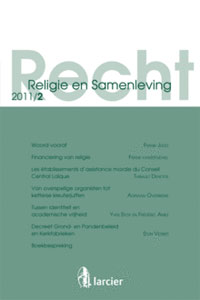 Omslag van het tijdschrift 'Recht, Religie en Samenleving'