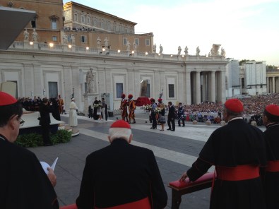 Paus Franciscus verwelkomt de icook van de 'Salus populi Romani'