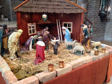 Kerststal in de Mariakerk van Haarlem-Noord