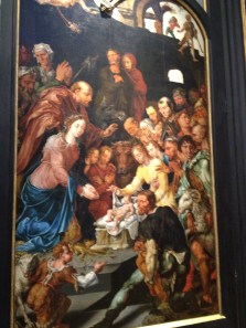 kersttafereel van Cornelis van Haarlem