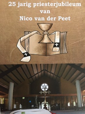 Pastoor Nico van der Peet 25 jaar priester