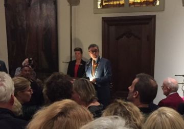 burgemeester Jos Wienen houdt zijn nieuwjaarstoespraak
