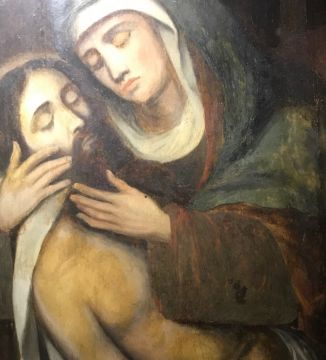Maria met de gestorven Jezus