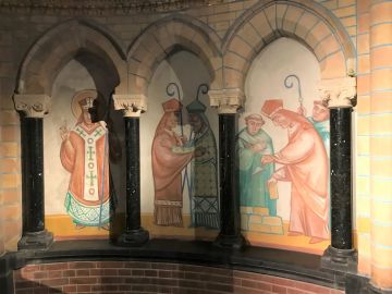 scenes uit het leven van Willibrord (Kathedraal, kapel Willibrord)