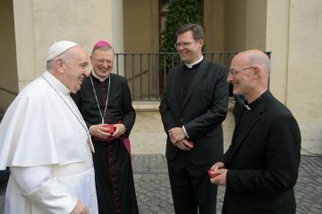 Op bezoek bij de Paus