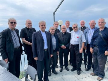 Ontmoeting met de bisschoppen van Milaan en Brescia