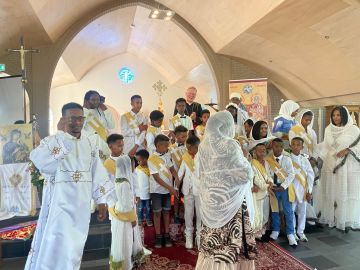 De Kerk lééft... Op bezoek bij de Eritrees katholieke gemeenschap