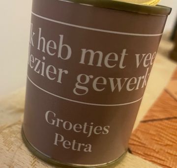 Afscheidsetentje Petra Vermeer