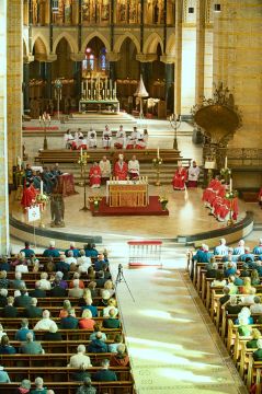 Foto's van de investituur van de Constantijnse Orde