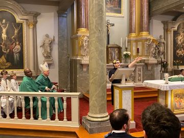 Pastoraal bezoek aan de Franse parochie in Amsterdam