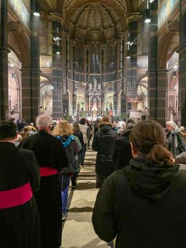 Avond van de martelaren in de co-kathedraal