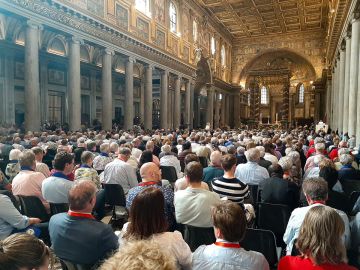 Nationale bedevaart: Santa Maria Maggiore en receptie ambassadeur